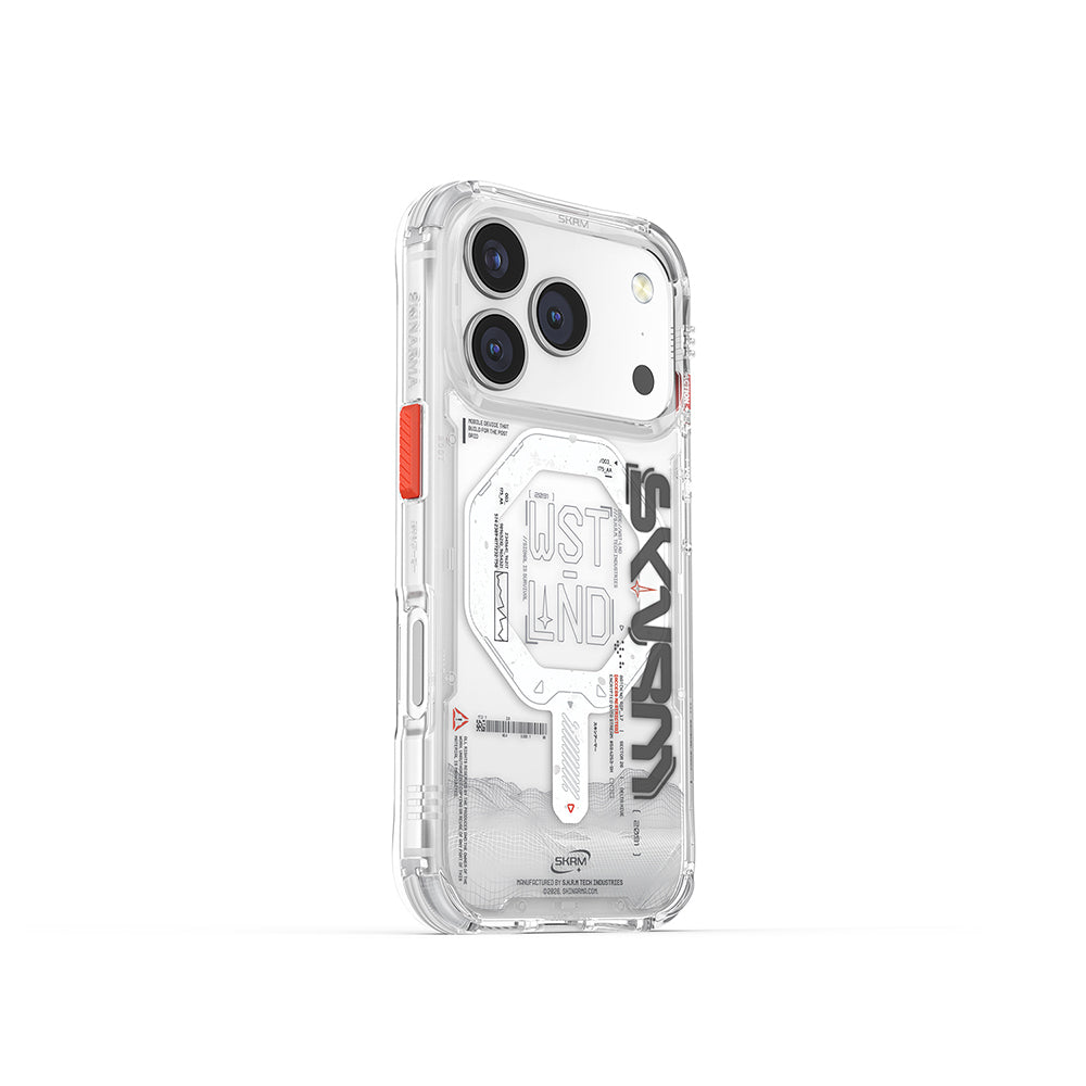 Skinarma iPhone 17 Pro M-safe Şarj Özellikli Yazı Desenli Airbag Tasarımlı Sonix Telefon Kılıfı Skinarma iPhone 17 Pro M-safe Şarj Özellikli Yazı Desenli Airbag Tasarımlı Sonix Telefon Kılıfı